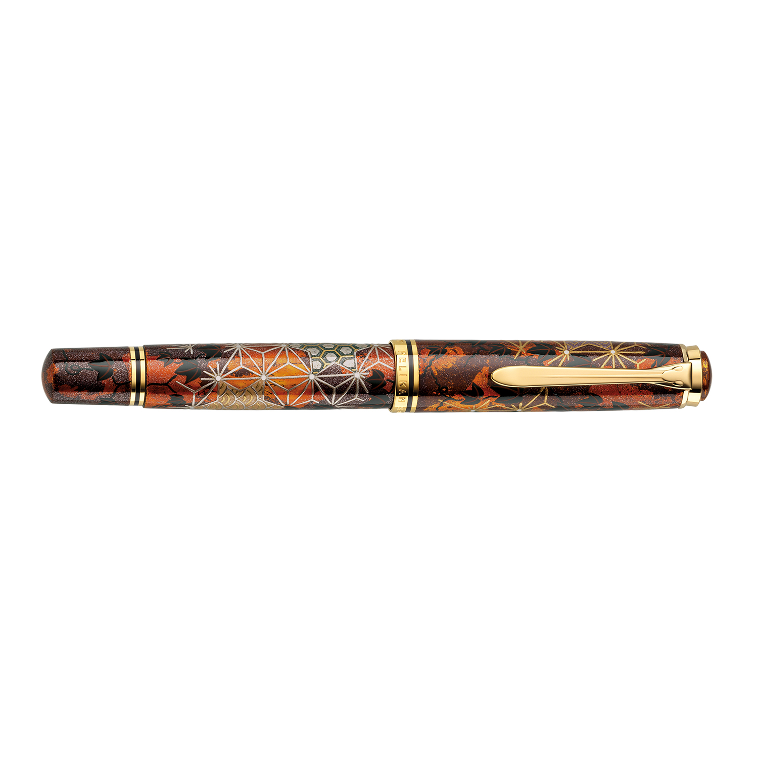 Pelikan Souverän M1000 Pelikan Maki-e Ivy and Komon LE Fountain